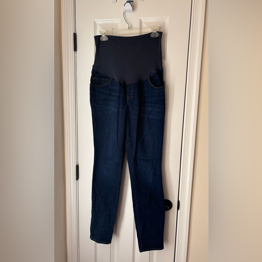 Old Navy Maternity Full-Panel Skinny Jeans - 12 Long
